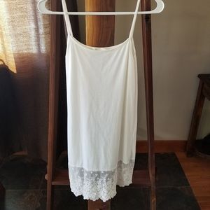 Long Lace Tank Top